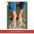 Silver Shimmer Flats by@Outfy